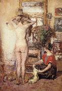 Edouard Vuillard Two British friends France oil painting artist